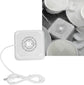 Sink Washing Machine, Portable Ultrasonic Machine Mini Electrolysis USB Dishwasher for Household Kitchen Supply ﻿ (White) White