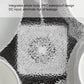 Sink Washing Machine, Portable Ultrasonic Machine Mini Electrolysis USB Dishwasher for Household Kitchen Supply ﻿ (White) White