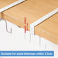 Mug Hooks Under Cabinet, Coffee Cup Cabinet No Drilling Hanger Hanging Cups Organizer for Kitchen Utensil Storage