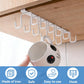 Mug Hooks Under Cabinet, Coffee Cup Cabinet No Drilling Hanger Hanging Cups Organizer for Kitchen Utensil Storage