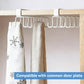 Mug Hooks Under Cabinet, Coffee Cup Cabinet No Drilling Hanger Hanging Cups Organizer for Kitchen Utensil Storage