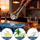 Stainless Steel Claw-Style Ice Tongs, Bar Hockey Special Eagle Claw Shape Tongs Serving Chicken Feet