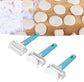 3PCS Pastry Rolling Cutter, Cookie Cutter Plastic Dough Blade Roller Round Fondant Slicer Baking Accessory for Cake Cookies Biscuits