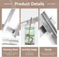 10PCS Metal Candle Wick Holder, Holders for Making Centering Tool Stainless Steel Device DIY Craft