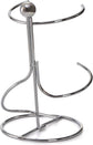 4 Packs Single Wine Rack Countertop, Silver Metal Small Holder, Floating Bottle Holder for Storage, Cabinet, Pantry, Unique Tabletop as Gifts Lovers