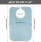 Adult Nappies - 3-pack - Unisex - Sky Blue - Disposable Nappies - Suitable for elderly women and men - Waterproof - Adjustable and washable - 75*45cm