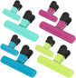 Potato chip clips - 8-pack - Food clips - Bag opening clips - For food storage - Snack preservation - Bag sealing clips - Moisture-resistant sealing clips