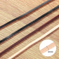 Cowhide rope - 4 rolls - 3mm - 5 meters - Real leather rope - Natural edge strip - Braided rope - Leather strip - DIY jewelry accessories - Braided bracelet - Handbag - 4 colours