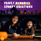 Halloween Molds - Silicone Molds - Chocolate Molds - 2-Pack - 3D Halloween Chocolate - Candy - Gummy Molds - Skull - Pumpkin - Bat - Ghost - Witch Hat - Spider - Tombstone - Shape Molds