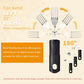 Foldable cutlery - Four-piece cutlery set - Weighted cutlery for hand tremors - Weighted silverware for Parkinson&