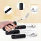 Foldable cutlery - Four-piece cutlery set - Weighted cutlery for hand tremors - Weighted silverware for Parkinson&