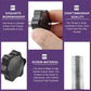 Screw - M8 x 20mm - Star-shaped knob - 2 pieces - Plastic - Hexagonal - Hand-tightening screw - For replacement