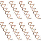 Spiral hair pins - rotating clips - knot rollers - DIY - rotating styling - hair sticks - hair styling tools - 20-piece set - rose gold
