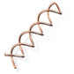 Spiral hair pins - rotating clips - knot rollers - DIY - rotating styling - hair sticks - hair styling tools - 20-piece set - rose gold