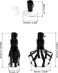 Professional lamp changing set - Lamp remover - Lamp removal and installation - 3-piece set - Suitable for light bulbs with high ceilings with standard, spotlight and recessed changers