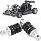 Shock absorber - 90 mm rear shock absorber - Suspension springs - 2 pieces - 400 lbs - Shock absorber springs - Dampers - Rear shock absorber - Suitable for 47cc and 49cc engines - Off-road vehicles - Minibikes