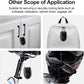 Snowboardslot - 4-position combination 27.5 inch - retractable cable lock - for snowboards, bikes, luggage, backpacks, scooters, suitcases - small - multi-functional - travel security lock - black