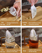 Theemaker tea bags-200 pieces-7*9cm-disposable loose tea bags-tea filter bag-for loose tea-loose leaf tea-coffee-herbs-herb