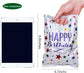 Gift Bags - 16.5*25cm - 40 pieces - Happy Birthday Gift Bags - Party Bags - Snack Bags - Plastic Lolly Gift Bags - Loot Bags - For Kids - Birthday Party Supplies