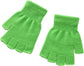 Green gloves - plain gloves - open gloves - boys&