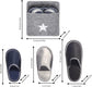 House Slippers - 6 pairs - 3 sizes - Guest Slippers - House Slipper Set - Fleece Wool - Non-slip - Disposable Slippers - Washable - Spa Slippers - Suitable for families - Hotels & travel