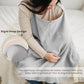 Breastfeeding bib - Smooth woven fabric for breastfeeding babies - Breathable - Pure cotton - Breastfeeding covers - Breastfeeding bib for mothers - Multifunctional car seat cover - Beige