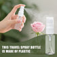 20 ml spray bottle - 2 mini spray bottles in travel size - clear plastic fine mist sprayer - compact travel-sized toiletries and cosmetics for vacation