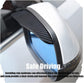 1 pair car side mirror rain cover smoke cap universal carbon fiber rearview mirror side mirror for SUV truck accessories