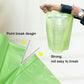 Small biodegradable garbage bags (100 pieces) - 10 litre food waste bags - compostable garbage bags - recyclable garbage bags for kitchen and office - green - 45 x 50 cm