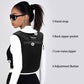 Unisex running vest with phone holder and storage space - adjustable hydration vest - lightweight and breathable running backpack for running, cycling and walking
