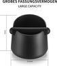 Coffee tap box - coffee drip tray - espresso drip box tap box - barista coffee drip box tap box (with removable metal tap rod and non-slip foot) - accessories for coffee machines