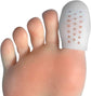 Large toe caps - 10 breathable toe protectors Toe protectors with holes to reduce friction and protect large toes