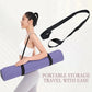 Yoga Mat Strap for Carrying - Cotton Yoga Mat Carry Strap Sling- Adjustable Loops for all Mat Sizes(Yoga Mat not included)