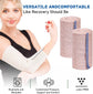 Premium compression bandages Pack of 6 elastic bandages - self-adhesive - for injuries to wrists, ankles, hands, knees, elbows, shoulders, feet - washable and reusable - 10 cm wide - 1-7 m long - stretches up to 4-5 m