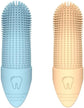 Pet Finger Toothbrush - for dogs and cats - Soft silicone finger toothbrush - for the dental care of puppies and kittens - Gentle cleaning - 2-pack