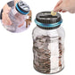 Digital Piggy Bank UK Coin Counter - Large Transparent Piggy Bank with LCD Screen - Piggy Bank as a Gift for Kids and Adults (Large Size)