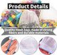 12 pieces of toy storage mesh bags - washable transparent gauze with drawstring - suitable for fruit- vegetables- groceries- groceries- storage space and toys- 3 different sizes
