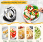 Egg Slicer - Egg Slicer - Heavy-Duty Egg Slicer for Hard-Boiled Eggs - Strawberry Decorating Slicer - Stainless Steel Wire - 3 Cutting Methods - Dishwasher Safe