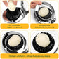Egg Slicer - Egg Slicer - Heavy-Duty Egg Slicer for Hard-Boiled Eggs - Strawberry Decorating Slicer - Stainless Steel Wire - 3 Cutting Methods - Dishwasher Safe