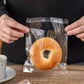 Cellophane bags - 100 small clear cellophane cookie bags - food safe - sealed with clear self-adhesive OPP display seal for cookies, lollies, envelopes, gifts, cards and photos (10 x 15 cm)