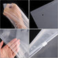 40 reusable travel zip lock bags - 40 x 30 cm - travel clothing bags - large transparent storage bags - plastic sealable clothing bags for clothes, shoes and cosmetics