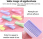 500 Pastel Sticky Notes (75x20mm) - Colourful removable sticky notes in blue, pink, green, yellow and purple | Pack of 5 (100 notes each) | For use in the office, at home and at school