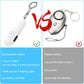 Alarm - Torch - 2-pack - 130dB - Personal alarm - Security alarm - Rechargeable - Emergency siren - with LED light - Keychain - (Black & White)