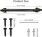 14 inch automatically closing gate spring hardware Adjustable metal spring closer for light to heavy wooden doors Gate latch Black garden gate latch for wooden doors