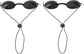 2 pairs of protective glasses for eye protection against red light - tanning glasses for women - tanning glasses for sunbathing