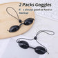 2 pairs of protective glasses for eye protection against red light - tanning glasses for women - tanning glasses for sunbathing
