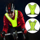 Reflective running clothing with high visibility and pockets - reflective safety vest - unisex - breathable reflective clothing - adjustable safety warning vest for jogging - walking - cycling