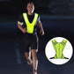 Reflective running clothing with high visibility and pockets - reflective safety vest - unisex - breathable reflective clothing - adjustable safety warning vest for jogging - walking - cycling