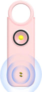 Personal alarm - Ladies - 135db - Rechargeable - SOS - LED light siren - Compact - Keychain - Siren with safety LED light