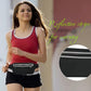 Slim running belt - running waist pack - running belt suitable for carrying a mobile phone - waist pack suitable for jogging - walking - travel wallet - running gift - gear - accessories (black)